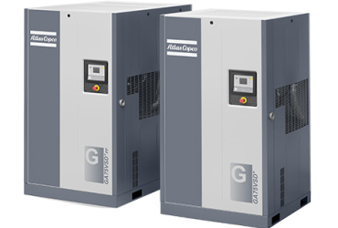 Compressores de parafuso série GA e GA VSD* (Acionamento de Velocidade Variável)